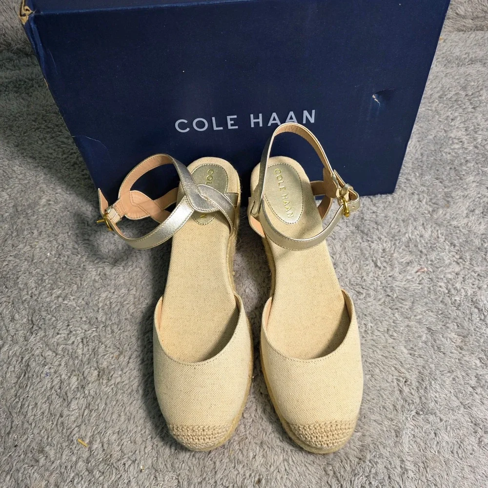 Cole Haan espadrille accents